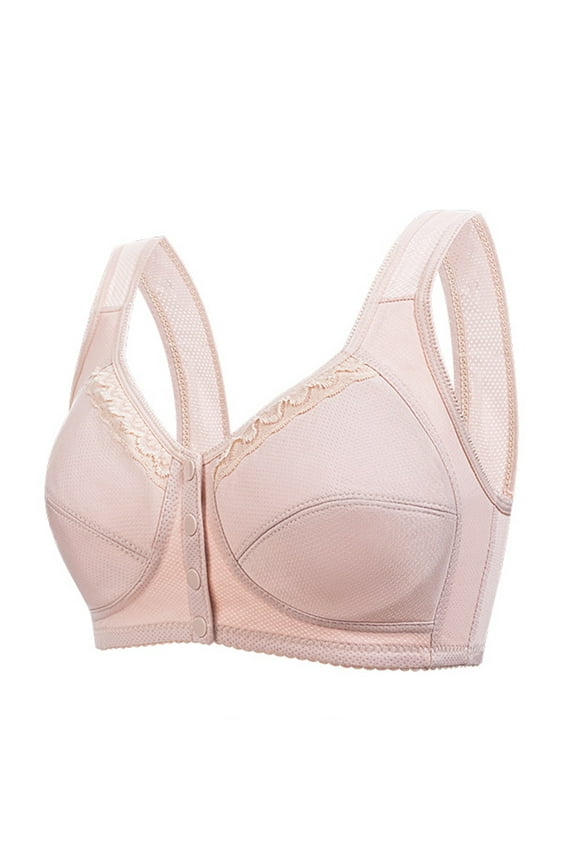 Womens Bras Comfortable Underwire Free Push Up Bras Soft Support Bra T Shirt Padded Bombshell Bra Lift Up 38