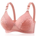 thumbnail image 1 of Womens Bras Comfortable Wireless Paded Bra Seamless Bra Supportive Adjustable Straps Bralettes Everyday Bras 36, 1 of 3