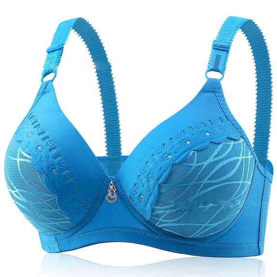 Womens Bras Comfortable Wireless Paded Bra Seamless Bra Supportive Adjustable Straps Bralettes Everyday Bras 40