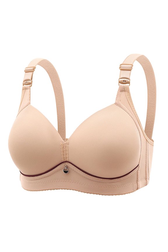 Womens Bras Convertible Bra Feature V-Neck Balconette Bra Style W-213 Khaki XXL