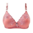 thumbnail image 1 of Womens Bras Convertible Bra Feature V-Neck T-Shirt Bra Style W-839 Pinks L, 1 of 5