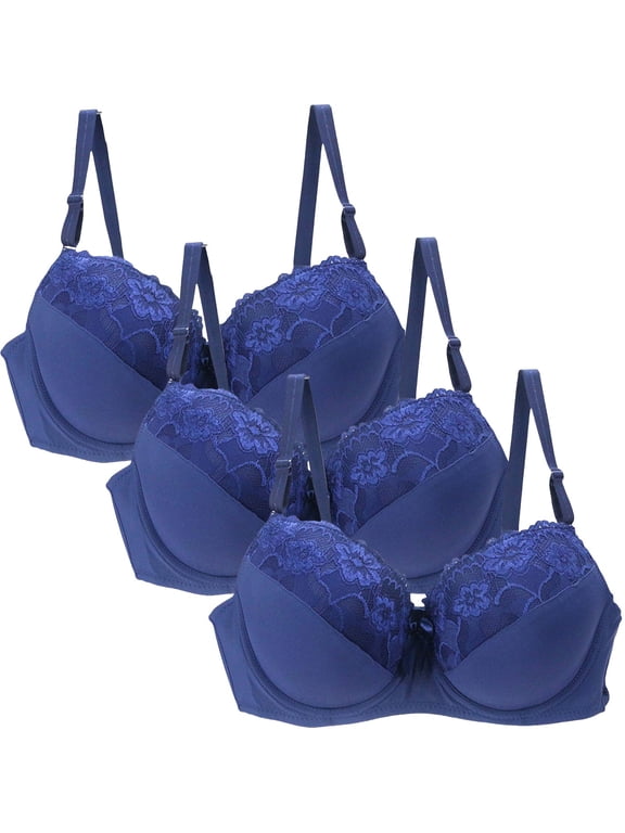 Womens Bras Everyday Bras for Women Bras for Women Pack Womens Deep V Bras Support Lift Bra Push up Bra Spaghetti Strap Bras Demi Bras for Women