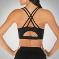 thumbnail image 1 of Womens Bras Fashion Women Solid Color Wireless Back Beauty Gathering Chest Cushion Ventilation Yoga Sports Bra Sports Bras for Women Summer Plus Size Bras for Women, 1 of 4