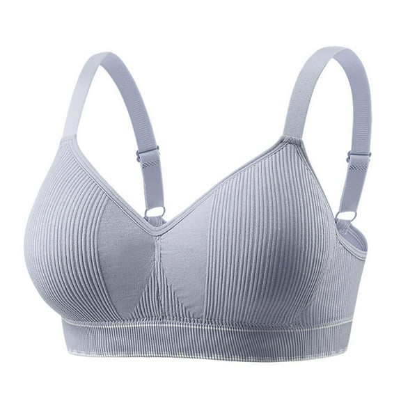 Womens Bras Full Coverage Seamless Bras Wireless Comfortable Free Bras Body-shaping Supportive Bras Moisture Wicking Sport Bras Comfy Daily Essentials Sports Bras