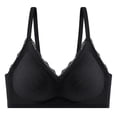 thumbnail image 1 of Womens Bras No Underwire Lace Splice Bralettes for Women Push Up Full Coverage Breathable Underwear Bra, 1 of 2