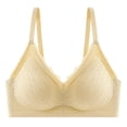thumbnail image 1 of Womens Bras No Underwire Lace Splice Bralettes for Women Push Up Full Coverage Breathable Underwear Bra, 1 of 2