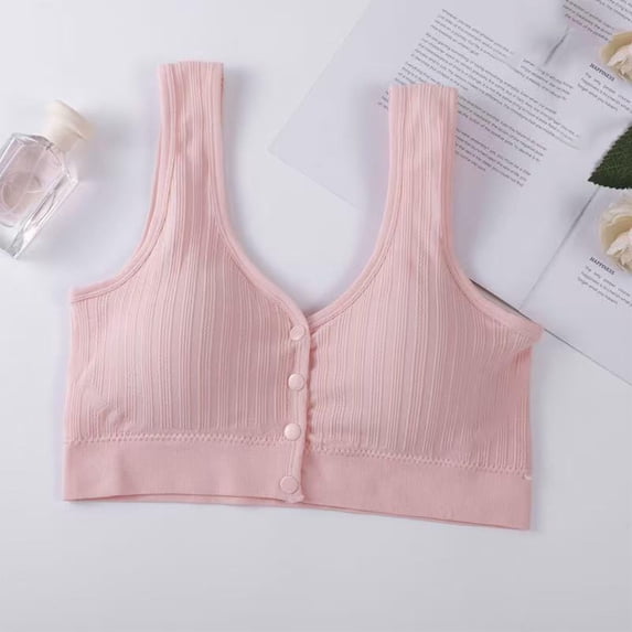 Womens Bras Seamless Bras Wireless Bras Sport Bras Solid Color Body Shaping Free-wire Bra High-Impact Sports Bra for Running & Gym Athletic Underwear