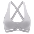 thumbnail image 1 of Womens Bras Sports Bra Running Fitness Beautiful Back Gathered Breathable Yoga Top Women's Large Hollow Breathable High Elasticity Plus Size Bras for Women, 1 of 4