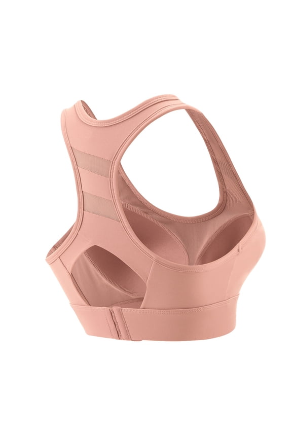Womens Bras Wide Strap Padded Full Coverage High Support Racerback Gym Yoga Bra Womens Seamless Jelly Bras 1 PC