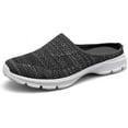 thumbnail image 1 of Womens Breathable Mesh Walking Mules Sneakers Open Back Slip On Shoes, 1 of 16