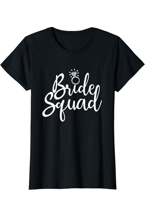 Womens Bride Squad, Bachelorette Party, Bridal Party Matching T-Shirt