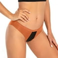 thumbnail image 1 of uublik Womens Briefs Underwear Protective Menstrual Postpartum Leakproof Panties Always Period Underwear Orange, 1 of 5