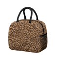 thumbnail image 1 of Womens Brown and Black Leopard Print Lunch Box for Work,Insulated Lunch Bag for Women,Loncheras Para Mujer,Leakproof Adult Lunch Bag for Work,Beach,Travel,Picnic,Camping, 1 of 7