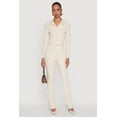 thumbnail image 1 of Womens Brushed Knit Pintuck Pull On Slim Pants, 1 of 4