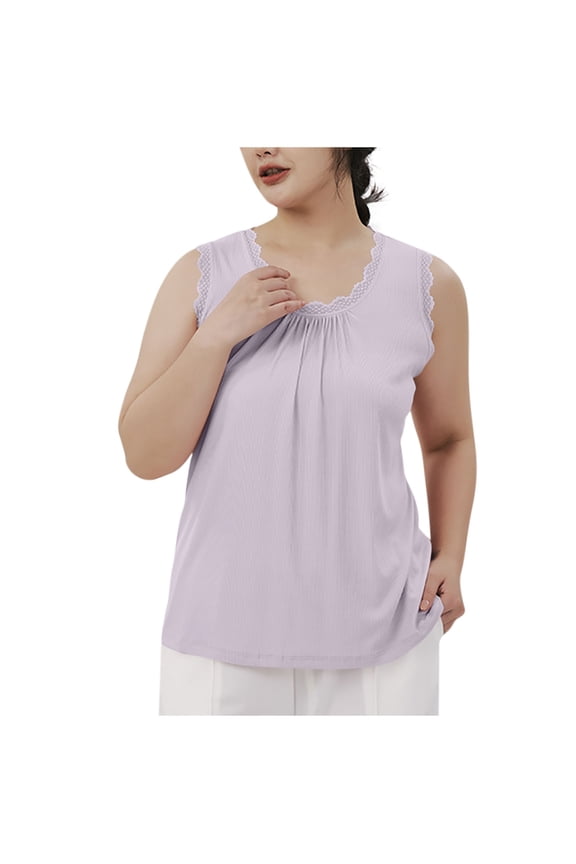 Womens Built-in Padding Seamless Crop Camisole Sleepwear Pajama Top