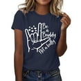 thumbnail image 1 of Womens Bullying Awareness T-Shirt Be A Buddy Not A Bully Hand Positive Message Printed Tees Positive Inspirational Tops, 1 of 5