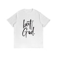 thumbnail image 1 of Womens But God Graphic Tees Christian Print T Jesus & Religious Pattern Loose Tops Short Sleeve Casual Cotton for Daily Outfits White Vacation,5XL, 1 of 5