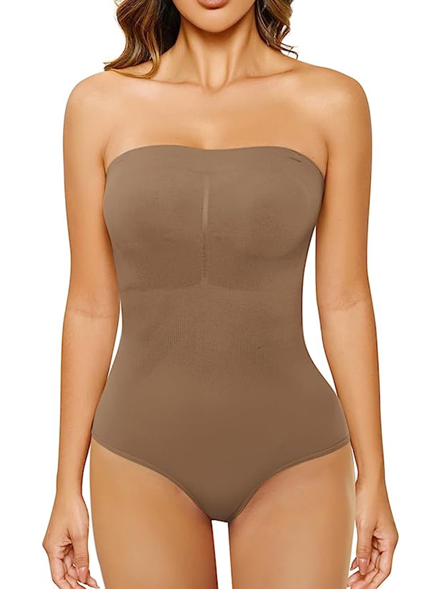Ladies Seamless Tummy Body Shaper Vest Underwear Slimming Brief Boob Tube  Bra 