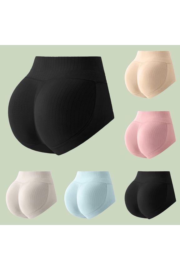 Womens Lifting Panties Seamless Padded Underwear Booty Pads Enhancer Shapewear Lifting Panty Short 2026