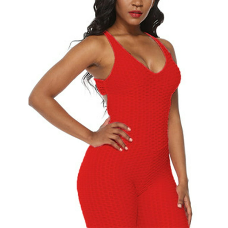 Sexy Hollow Out Bandage Spandex Jumpsuit For Women Sleeveless Push