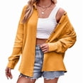 thumbnail image 1 of Womens Button Down Shirts Cotton Long Sleeve Oversized Boyfriend Blouses Collared Dress Tops with Pockets Turmeric XL, 1 of 8