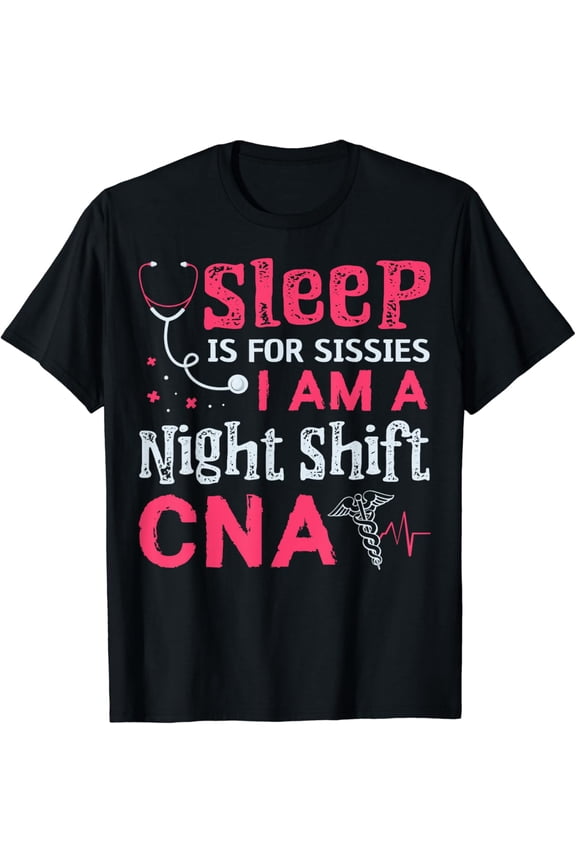 Womens CNA Funny Certified Nursing Assistant Medical Nurse T-Shirt Black Small
