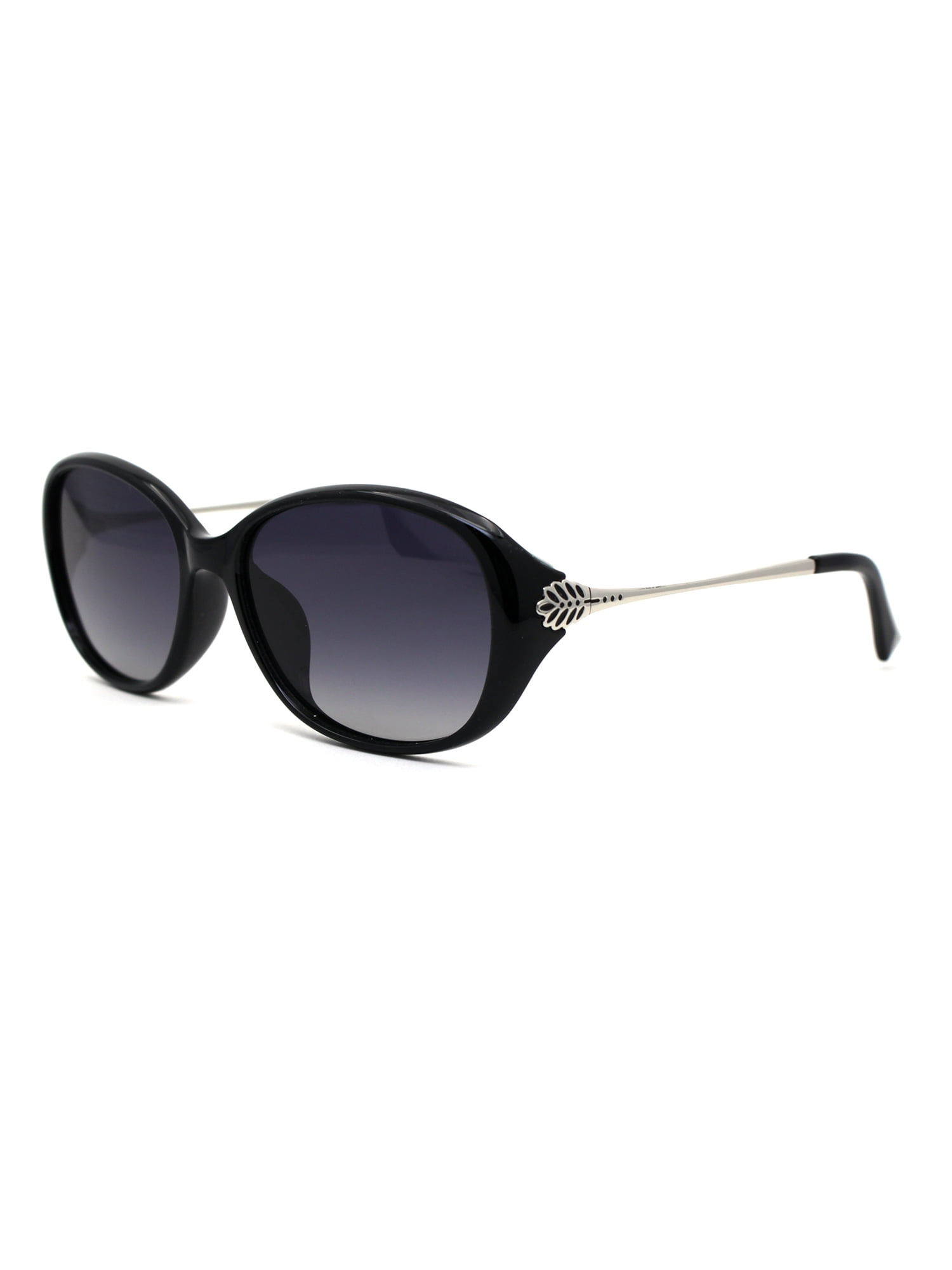 Oval Polarized Sunglasses with CR-39 Lenses and Acetate Frame Crap® Eyewear | The Sweet Leaf Crystal Stone Bio Polarized  main image 2