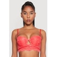 thumbnail image 1 of Womens Caged Convertible Longline Lace Balconette Bra, 1 of 7