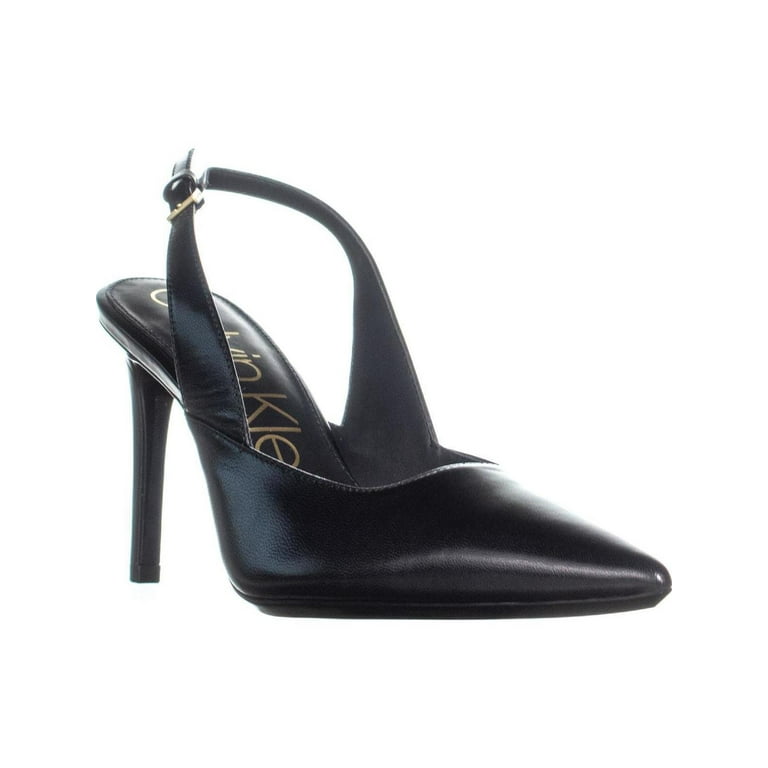 Calvin klein women's hot sale rielle slingback pumps