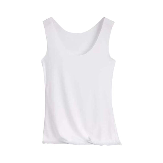 Womens Camisole Tops Scoop Neck Loose Sleeveless Apparel Summer Tops for Women