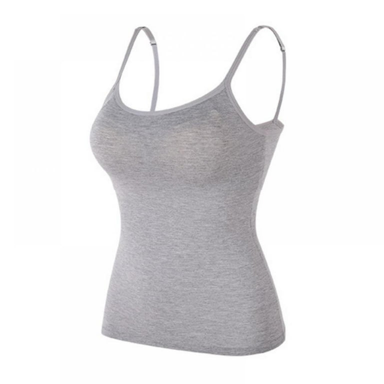 Women's Clearance Everyday Shelf Bra Camisole 3-pack made with Organic  Cotton
