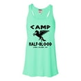 thumbnail image 1 of Womens Camp Half-Blood Flowy Racerback Tank Top T-Shirt, 1 of 1