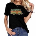 thumbnail image 1 of Womens Camping Is My Favorite Season Funny Camper Women Birthday Gifts Shirt Black S, 1 of 5