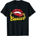 thumbnail image 1 of Womens Cancer Zodiac Sign Astrology Birthday Horoscope T-Shirt Black 2X-Large, 1 of 5