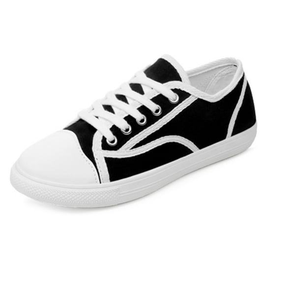 Womens Canvas Shoes Lightweight Slip-On Espadrilles for Women - Comfortable Casual Summer Shoes, Breathable Canvas Flats with Espadrille Sole, Perfect for Beach, Travel