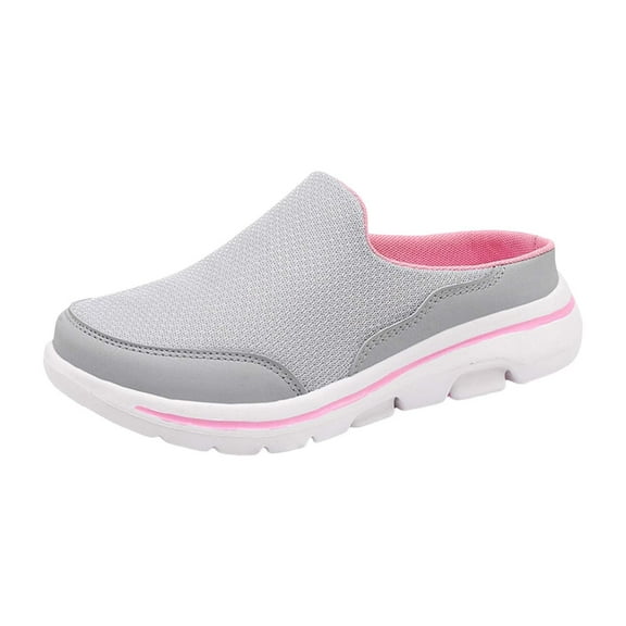 Womens Canvas Slip on Shoes Chef Shoes Non-Slip Comfort, Oil Resistant, Kitchen Work Clogs