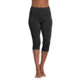 thumbnail image 1 of Womens Capri Pants, Audhol Women's Yoga Scrunch Butt Lifting Leggings Workout Running Gym Slim Pants Yoga Pants with Pockets for Women Black XL, 1 of 4