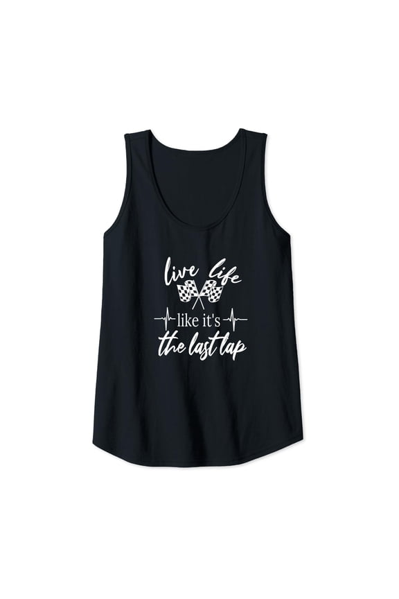 Womens Car Racing Quotes Stock Car Dirt Track Racing Tank Top Size S-3XL