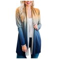 Womens Cardigan Jacket Casual Printed Long Sleeve Cardigan Jacket