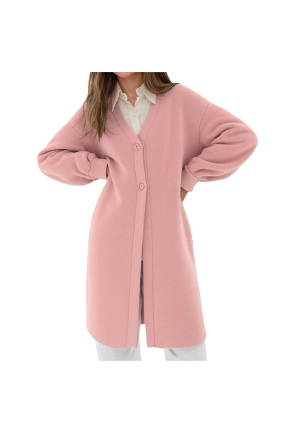 Womens Cardigan Lightweight Summer Cardigan Women's Long Cardigan Sweater Coat Casual Loose Knit Button Front Open Front Oversized Fall Winter Outwear Comfortable Soft Warm