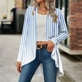 thumbnail image 1 of Womens Cardigan Short Sleeve Open Front Cardigans Summer Knit Lightweight Outerwear Solid Kimono Cover Up Light Blue L, 1 of 7