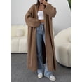 thumbnail image 1 of Womens Cardigan Sweater Open Front Knit Long Coatigan Dressy Casual Jacket Coat 2025 Fall Outfits Classy Clothes, 1 of 4