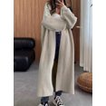 thumbnail image 1 of Womens Cardigan Sweater Open Front Knit Long Coatigan Dressy Casual Jacket Coat 2025 Fall Outfits Classy Clothes, 1 of 4