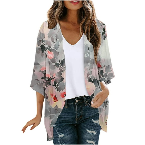 Womens Cardigan Sweaters Summer Cardigans for Women Plus Sizes Waffle Knit Cardigans for Women White Lightweight Cardigan for Summer Summer