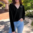 thumbnail image 1 of Womens Cardigan Sweaters Long Sleeve V Neck Knitted Button Down Light Cardigans for Women Open Front Black Layering Top Womens Fashion, 1 of 4
