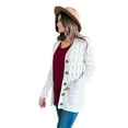 thumbnail image 1 of Womens Cardigan Sweaters Open Front Knitwear Coat with Pockets, 1 of 1