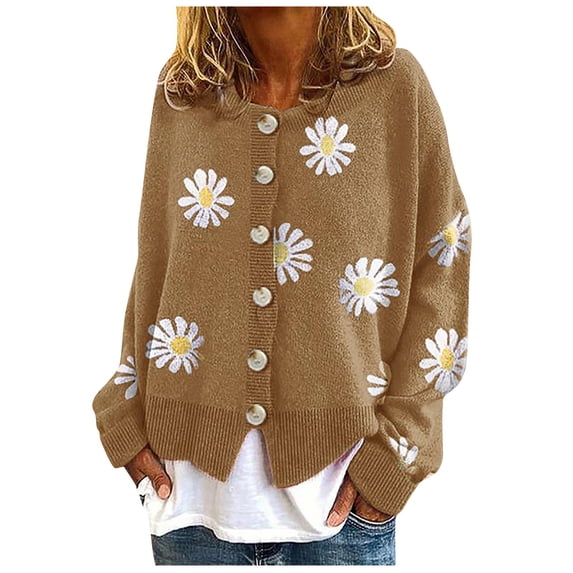 Womens Cardigan Top Pure Color Trend Stylish Loose Folds Hem Casual Daily Lightweight Open Front Long Sleeve Outerwear