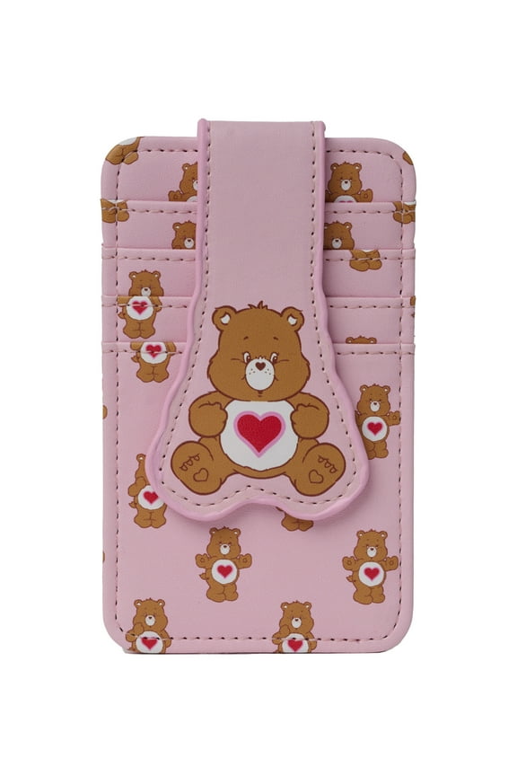 Womens Care Bears Card Holder Wallet Button Snap Closure Tenderheart
