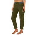 thumbnail image 1 of Womens Cargo Hiking Pants Lightweight Quick Dry Outdoor Athletic Summer Casual Loose Travel Ankle pants with Pockets, 1 of 5