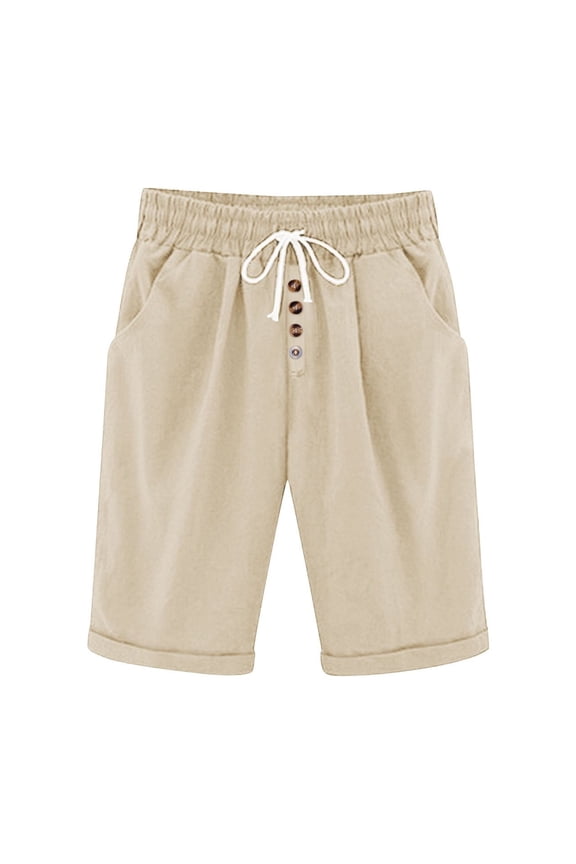 Womens Cargo Pants Capri Trousers Pants for Women Petite Linen Summer Capris for Women Plus Size Womens Linen Pants With Back Pockets Stylish Cargo Pants for Women